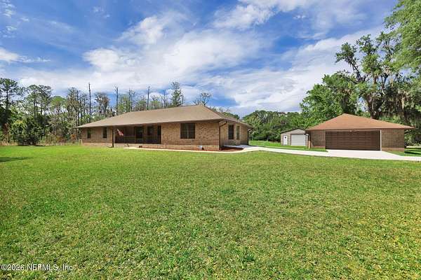 5 Acres of Land with Home for Sale in St. Augustine, Florida