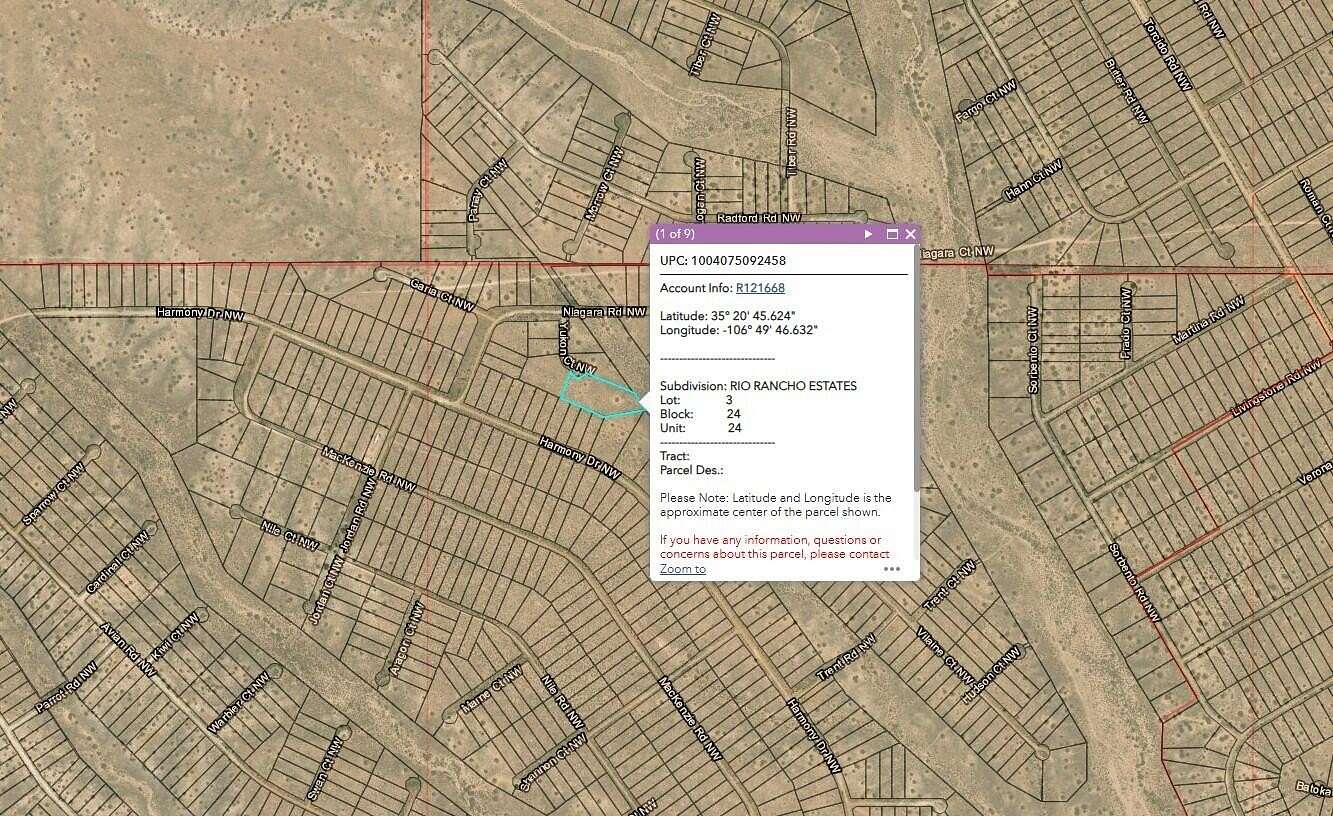 2.25 Acres of Land for Sale in Rio Rancho, New Mexico