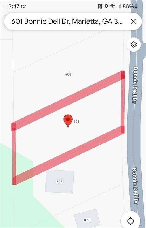 0.5 Acres of Residential Land for Sale in Marietta, Georgia