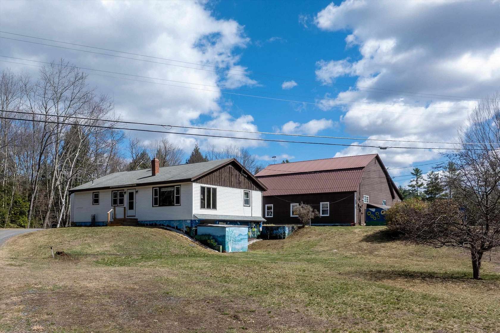 3.8 Acres of Improved Mixed-Use Land for Sale in Weathersfield Town, Vermont