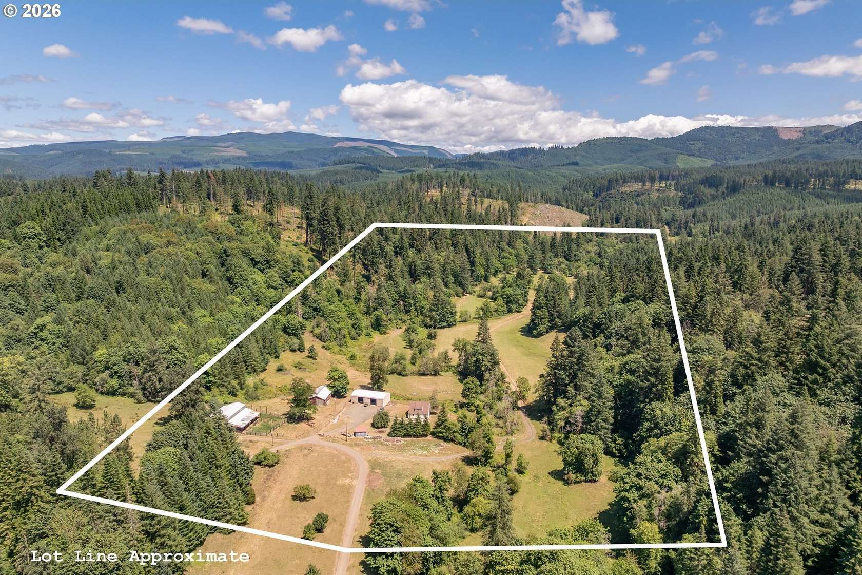 80 Acres of Land with Home for Sale in Lebanon, Oregon