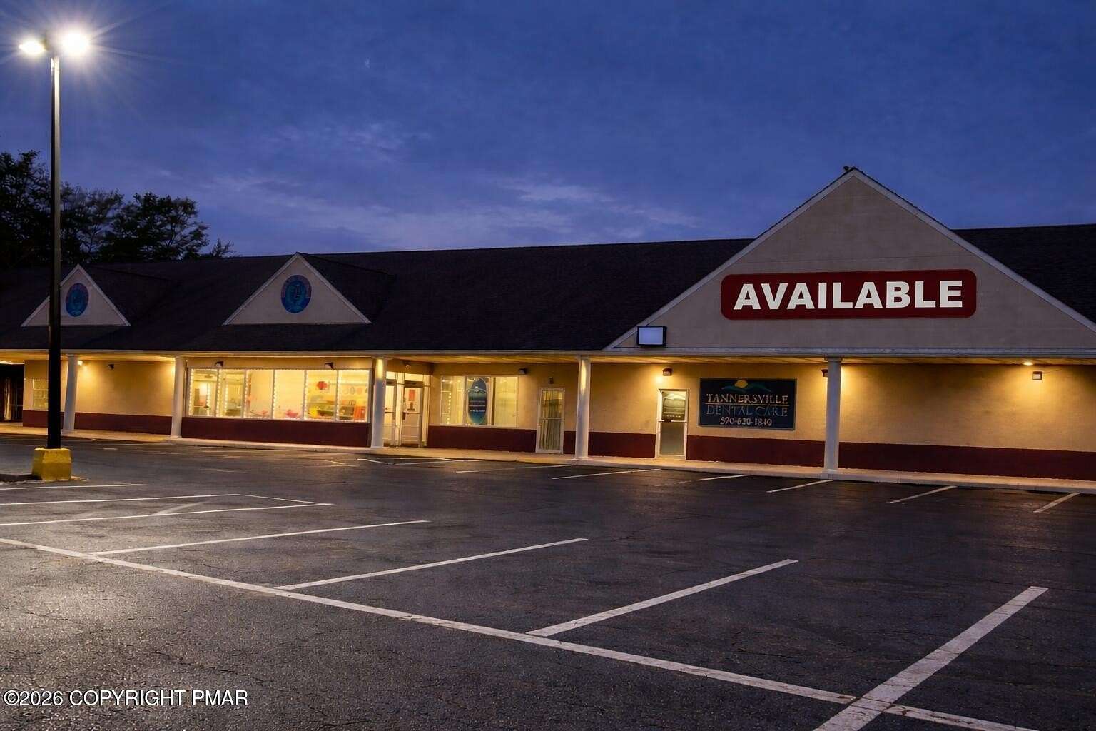 4.32 Acres of Improved Commercial Land for Lease in Tannersville, Pennsylvania