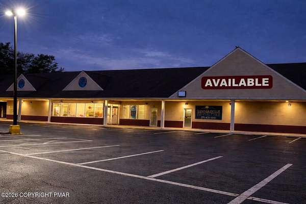4.32 Acres of Improved Commercial Land for Lease in Tannersville, Pennsylvania