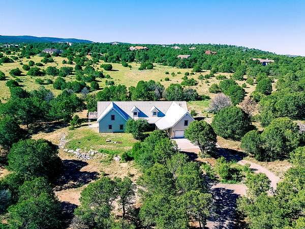 3.19 Acres of Land with Home for Sale in Tijeras, New Mexico