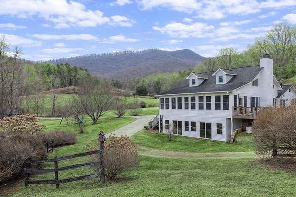 9.38 Acres of Land with Home for Sale in Franklin, North Carolina