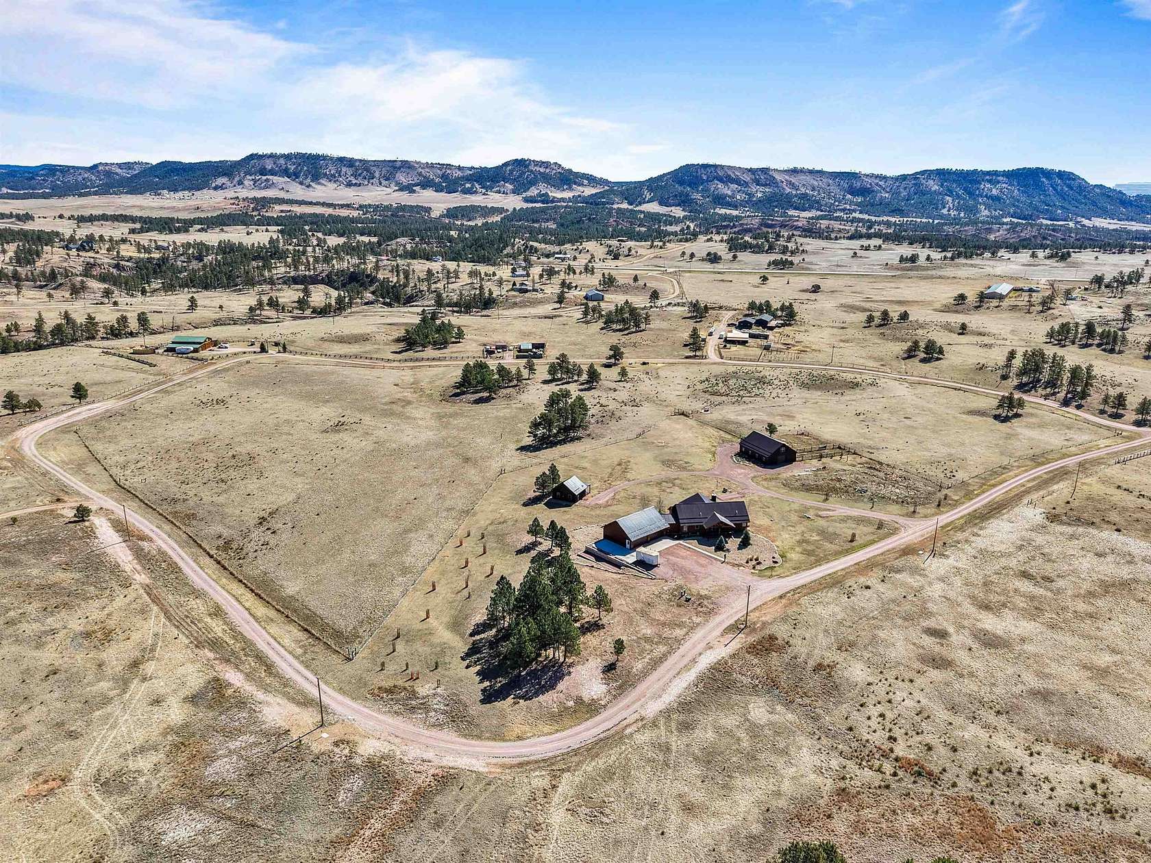 22.4 Acres of Agricultural Land with Home for Sale in Hot Springs, South Dakota