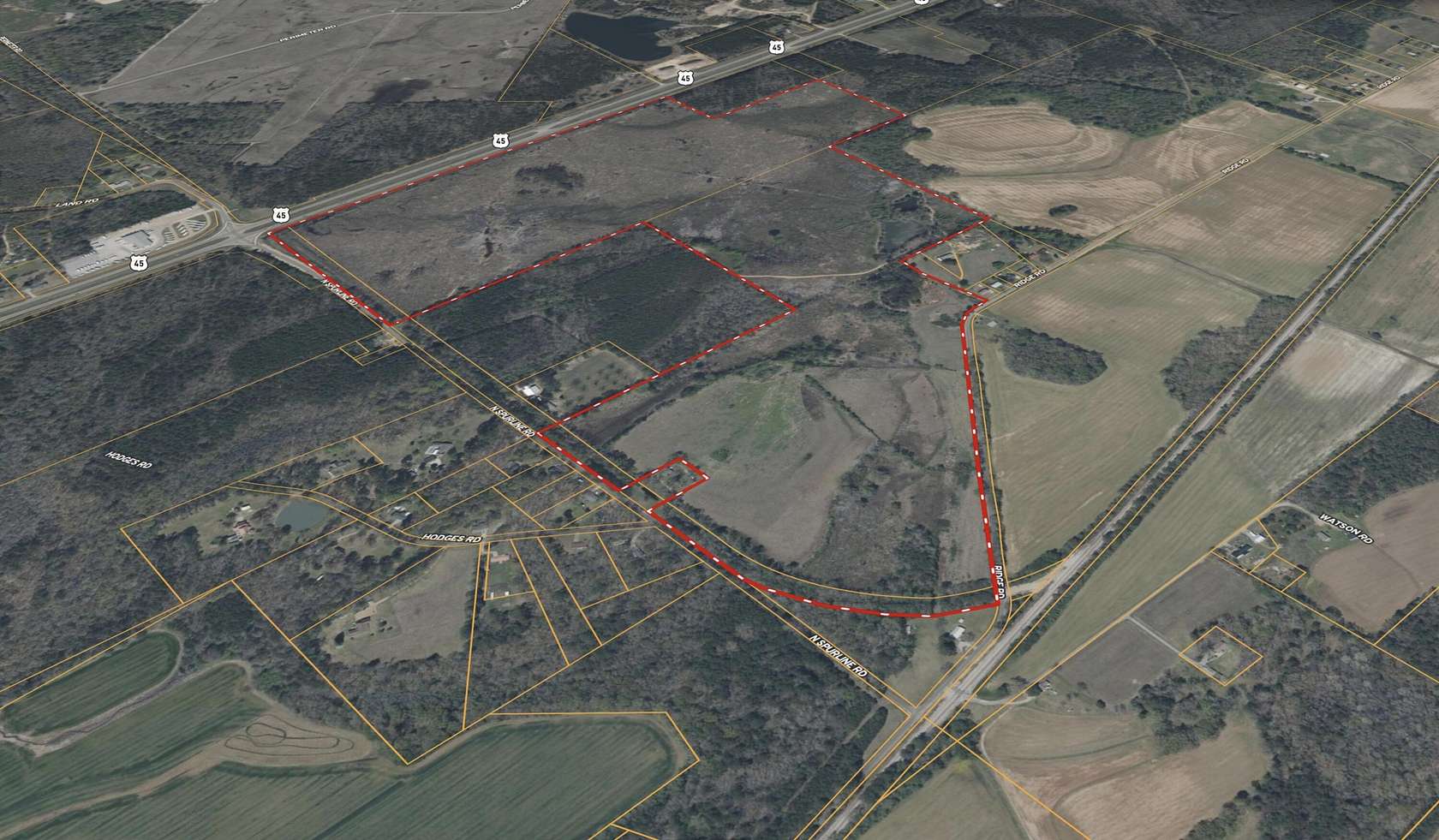 198 Acres of Land for Sale in Columbus, Mississippi