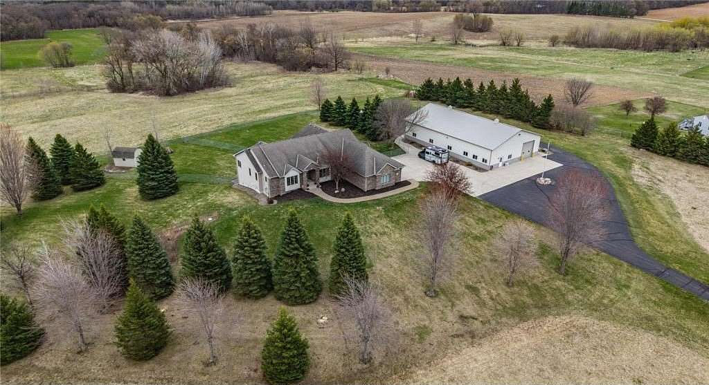 12 Acres of Land with Home for Sale in Eureka Township, Minnesota