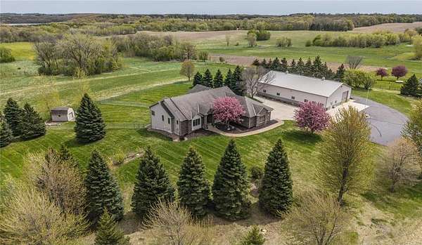 12 Acres of Land with Home for Sale in Eureka Township, Minnesota