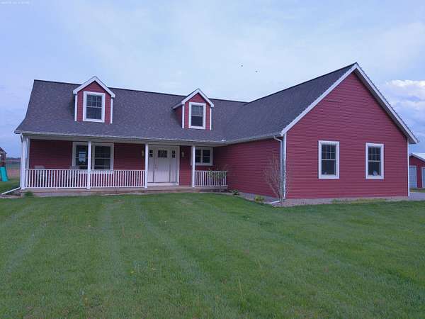 2.5 Acres of Land with Home for Sale in New Knoxville, Ohio