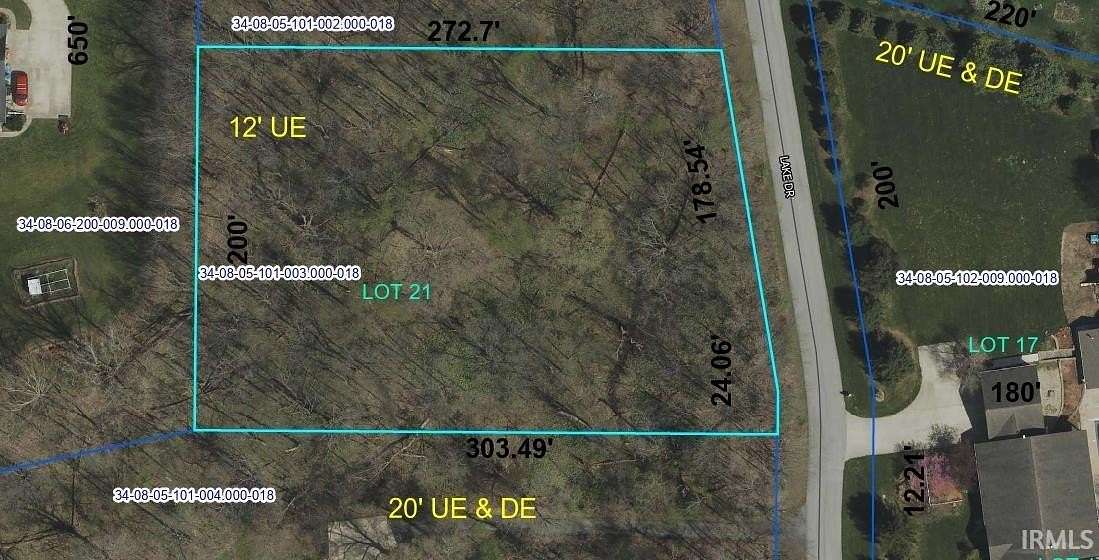 1.33 Acres of Residential Land for Sale in Kokomo, Indiana