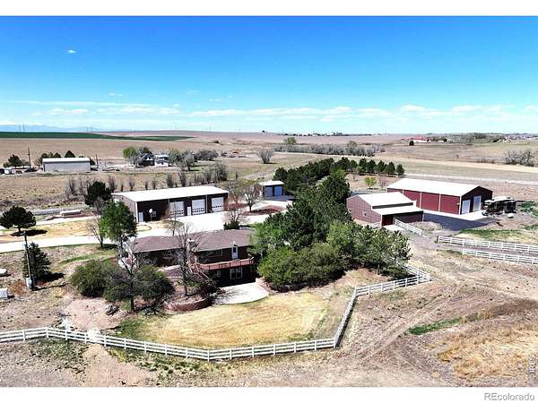 15 Acres of Recreational Land with Home for Sale in Keenesburg, Colorado