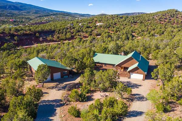 4 Acres of Land with Home for Sale in Tijeras, New Mexico