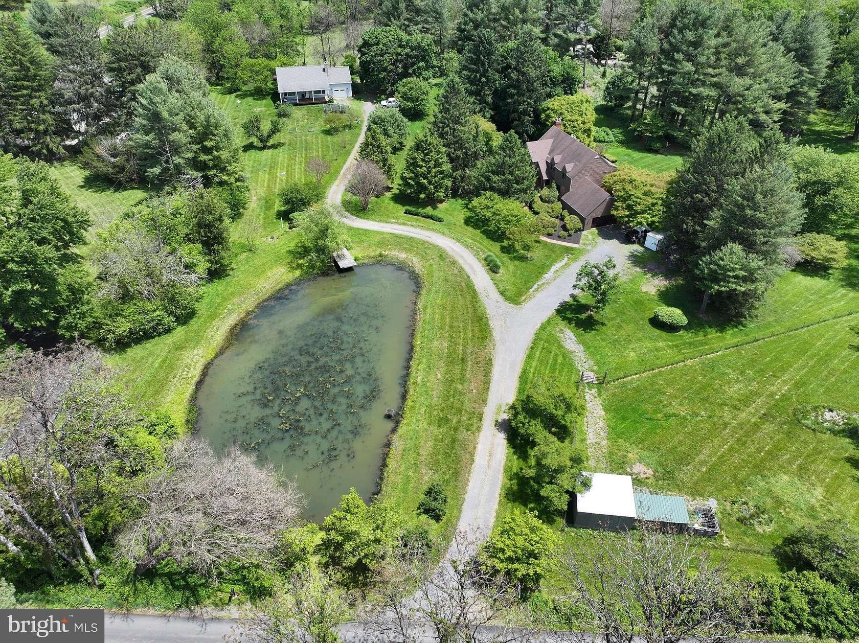 5.16 Acres of Land with Home for Sale in Linden, Virginia