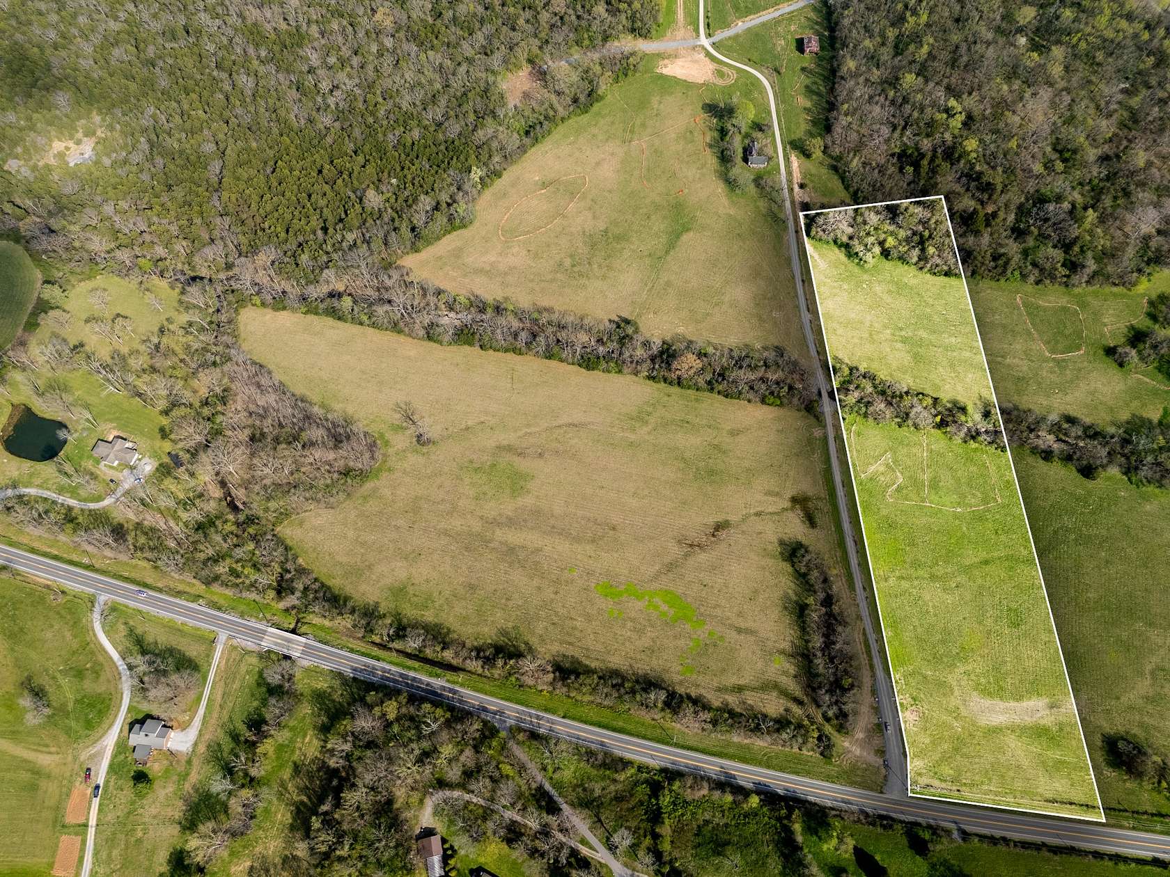 8.42 Acres of Residential Land for Sale in College Grove, Tennessee