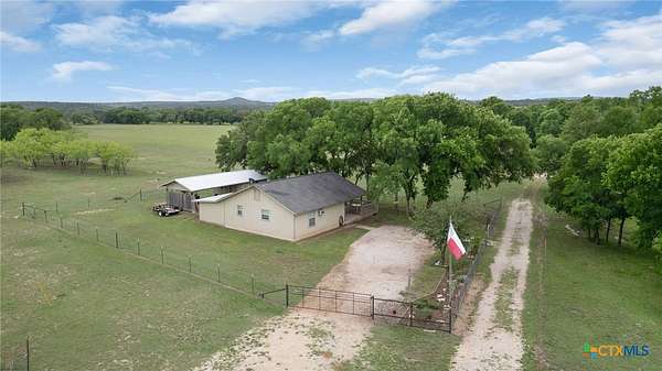 13 Acres of Land with Home for Sale in Lometa, Texas