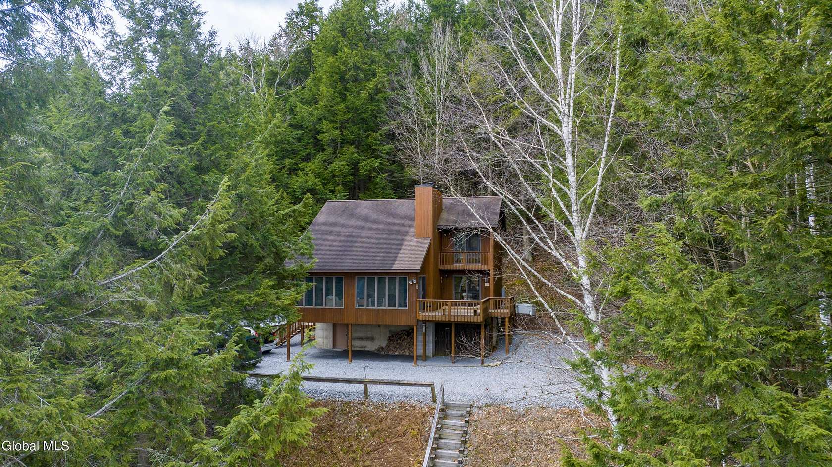 40.9 Acres of Recreational Land with Home for Sale in Warrensburg, New York