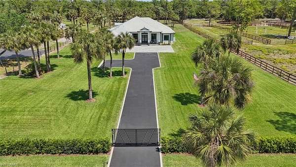 2.5 Acres of Land with Home for Sale in Naples, Florida