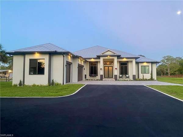 2.5 Acres of Land with Home for Sale in Naples, Florida