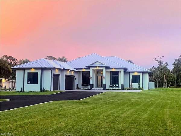 2.5 Acres of Land with Home for Sale in Naples, Florida