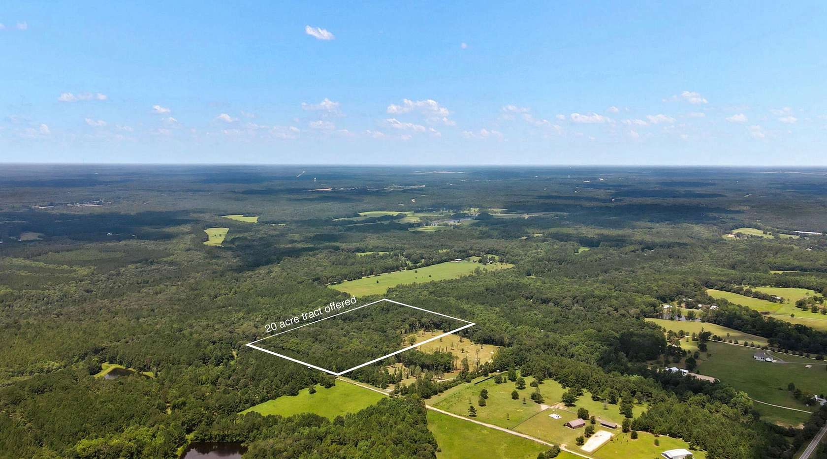 20 Acres of Agricultural Land for Sale in DeFuniak Springs, Florida