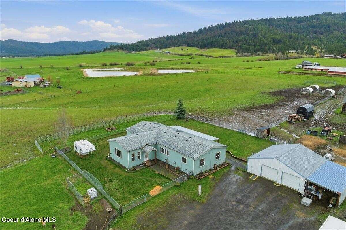 8.8 Acres of Land with Home for Sale in Plummer, Idaho