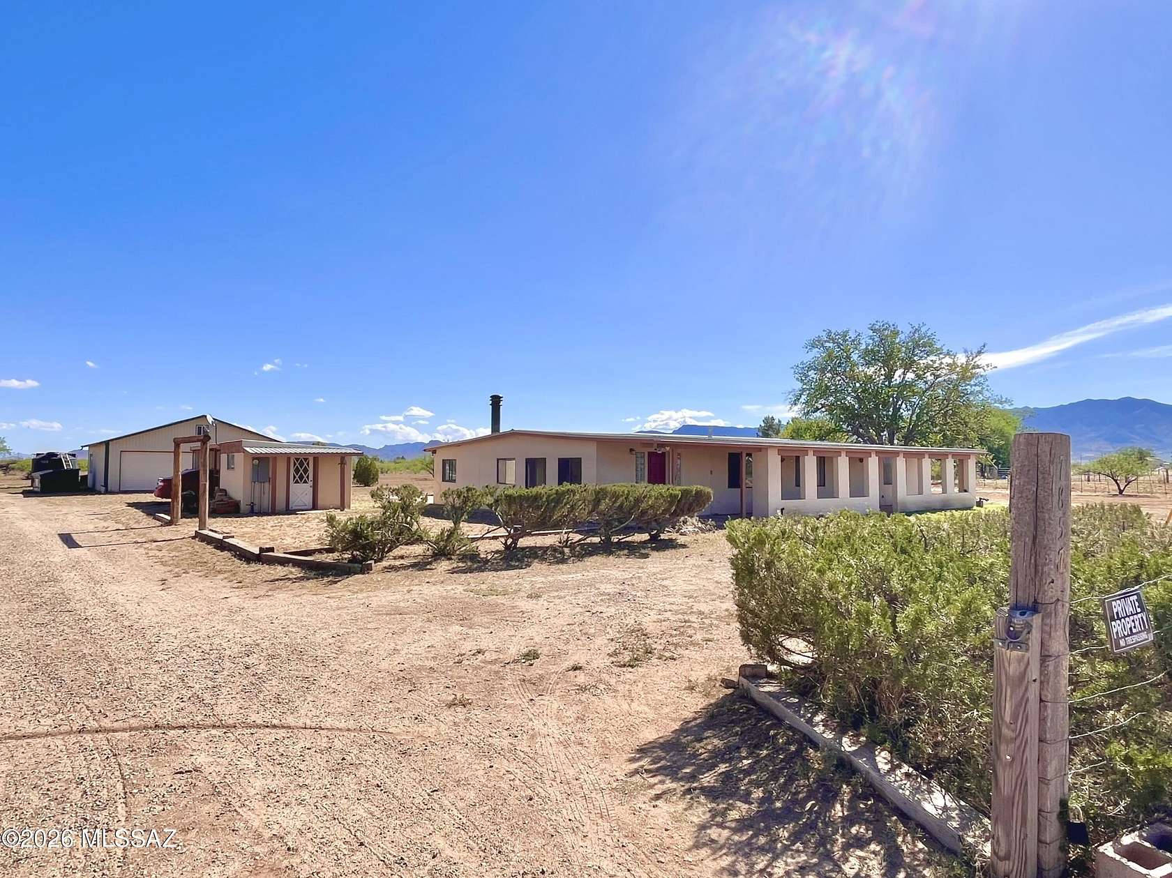 2.67 Acres of Land with Home for Sale in Willcox, Arizona