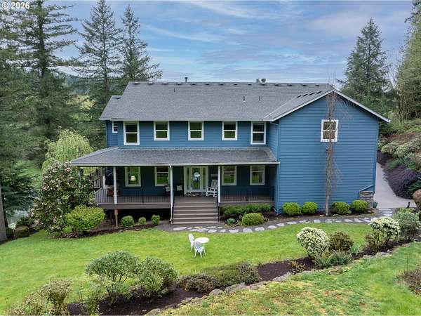 7.52 Acres of Land with Home for Sale in Washougal, Washington