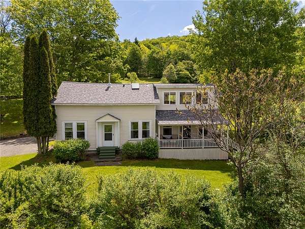 9.6 Acres of Land with Home for Sale in Treadwell, New York