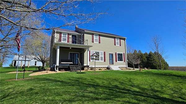 4.82 Acres of Land with Home for Sale in Meriden, Minnesota