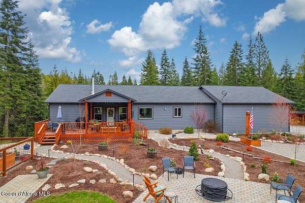 5 Acres of Land with Home for Sale in Rathdrum, Idaho