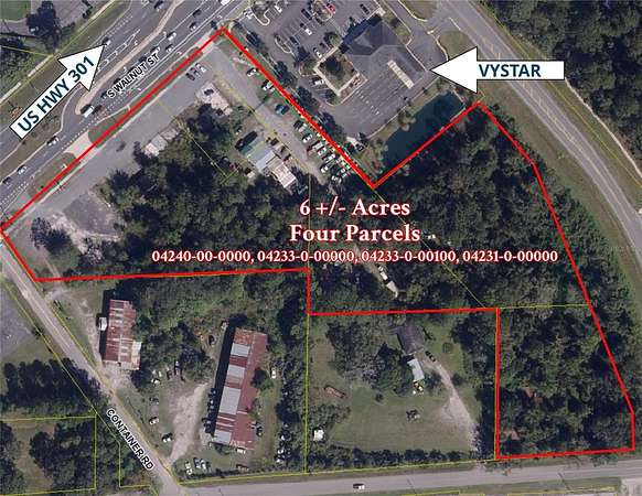 7 Acres of Commercial Land for Sale in Starke, Florida