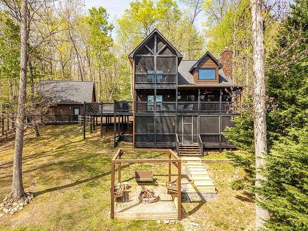 1.63 Acres of Land with Home for Sale in Morganton, Georgia