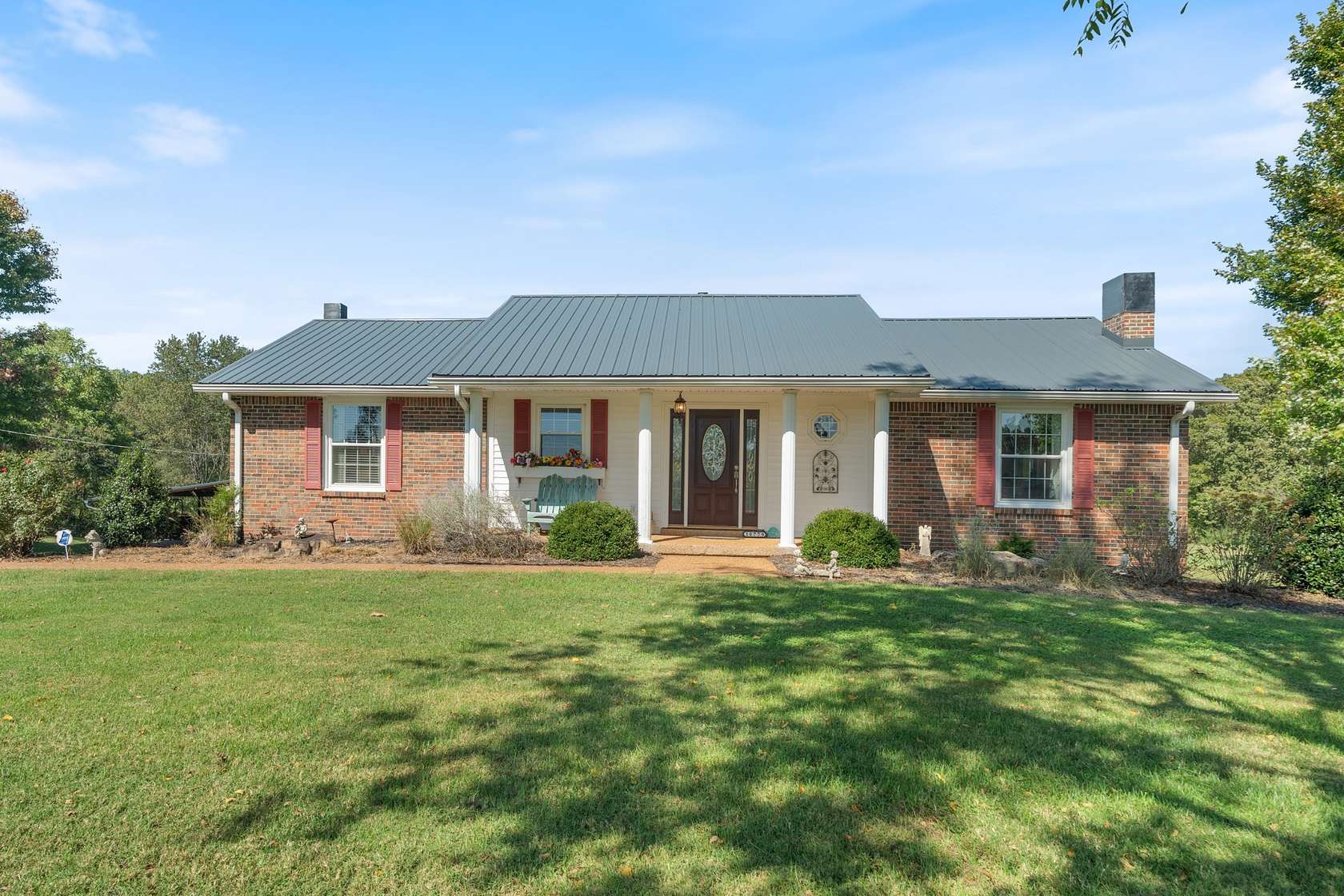 6.87 Acres of Land with Home for Sale in Bon Aqua, Tennessee