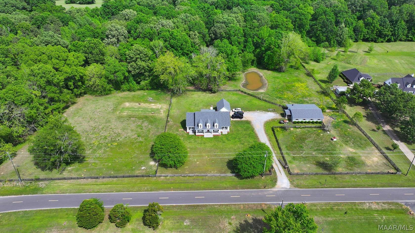 6.8 Acres of Land with Home for Sale in Pike Road, Alabama