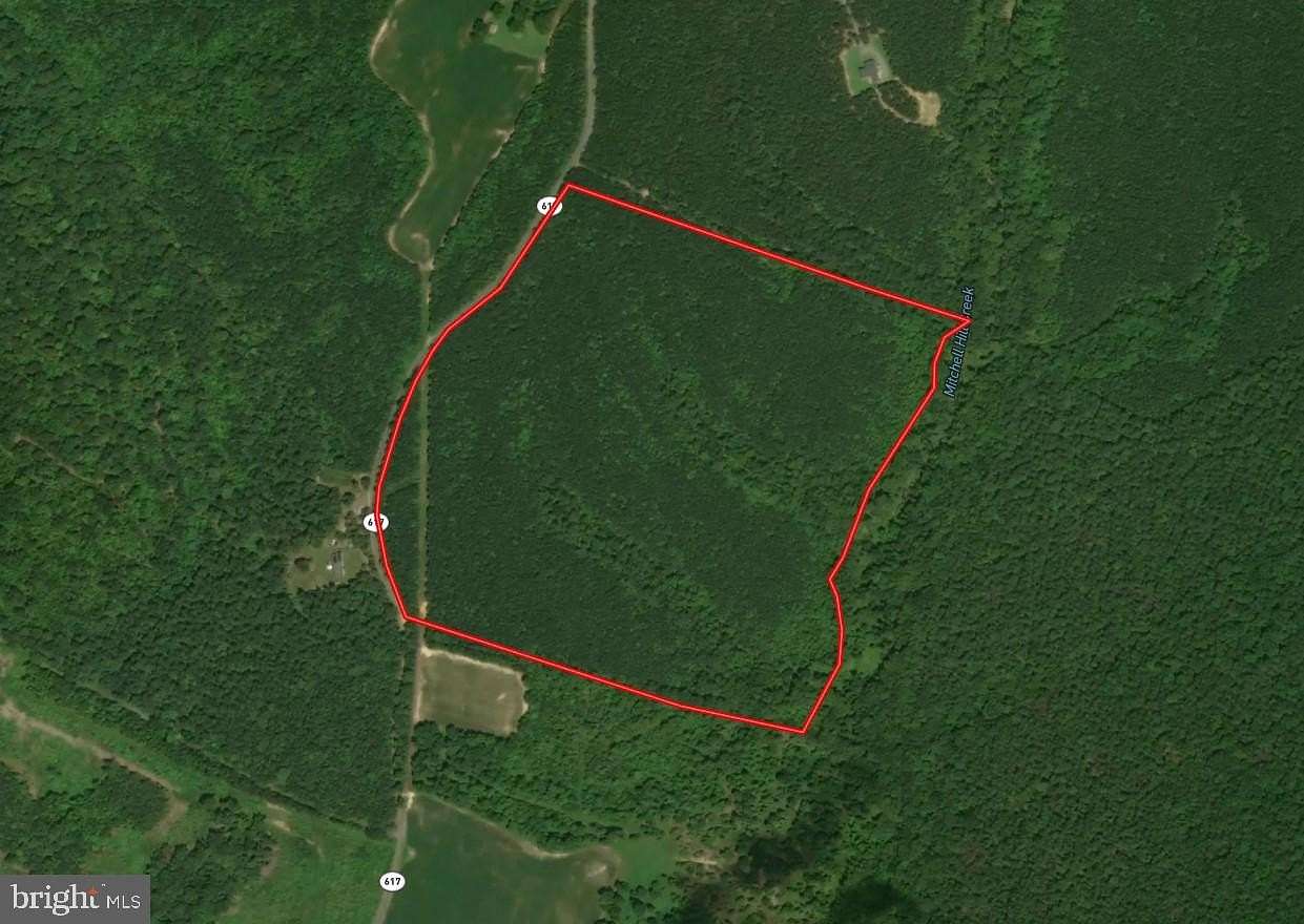 58 Acres of Recreational & Residential Land for Sale in King and Queen Court House, Virginia