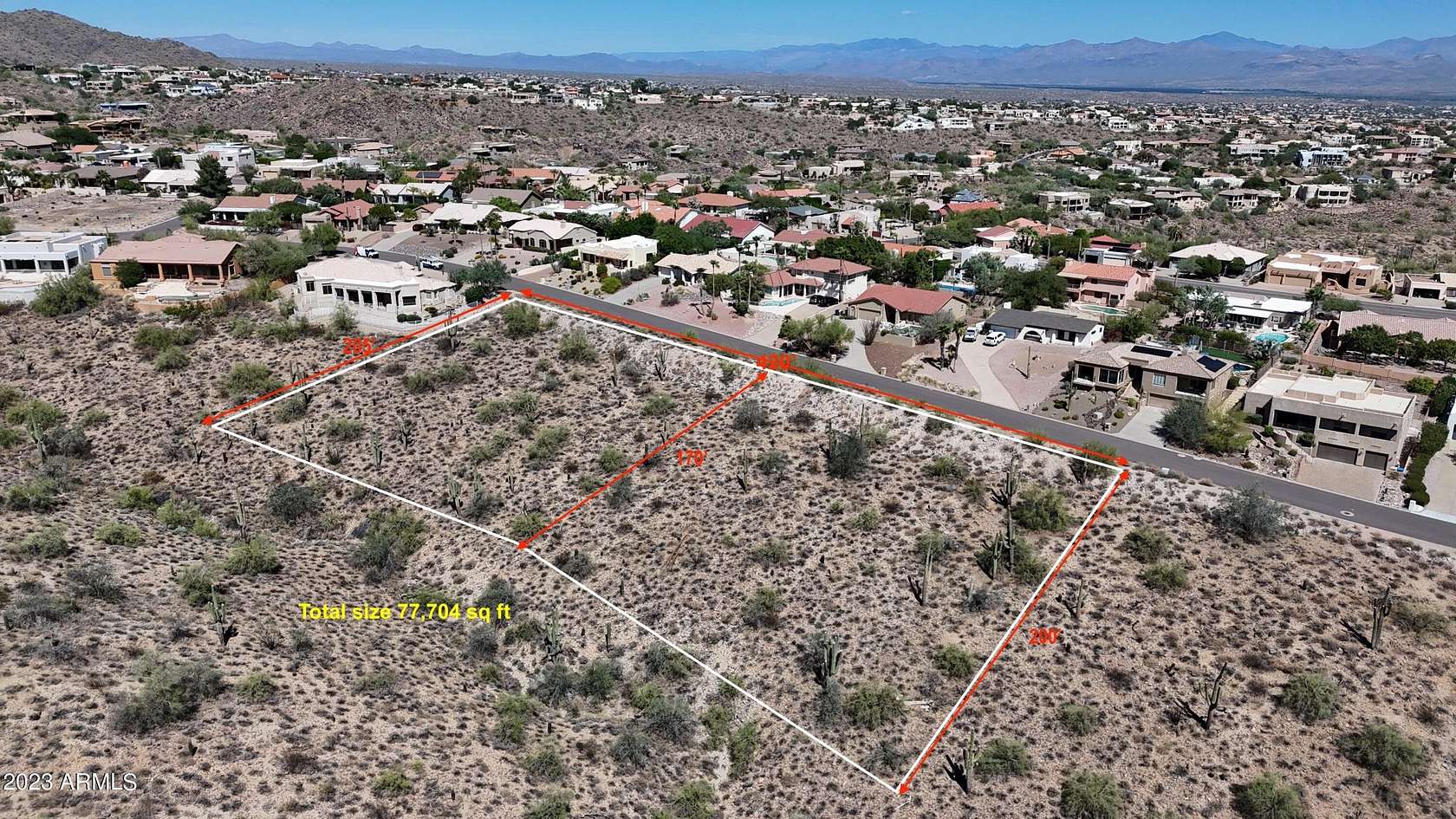 0.56 Acres of Residential Land for Sale in Fountain Hills, Arizona