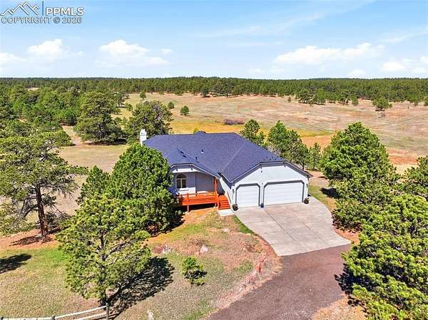 14.6 Acres of Land with Home for Sale in Colorado Springs, Colorado