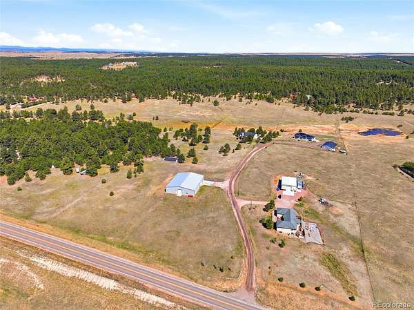 14.6 Acres of Land with Home for Sale in Colorado Springs, Colorado