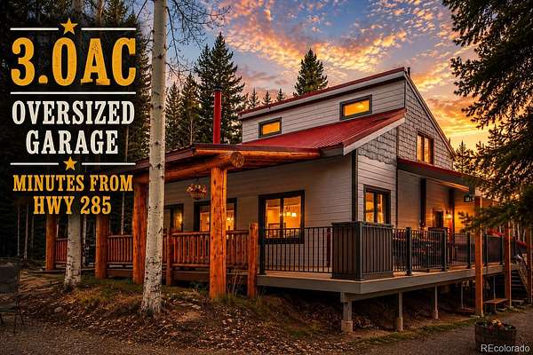 3 Acres of Land with Home for Sale in Jefferson, Colorado