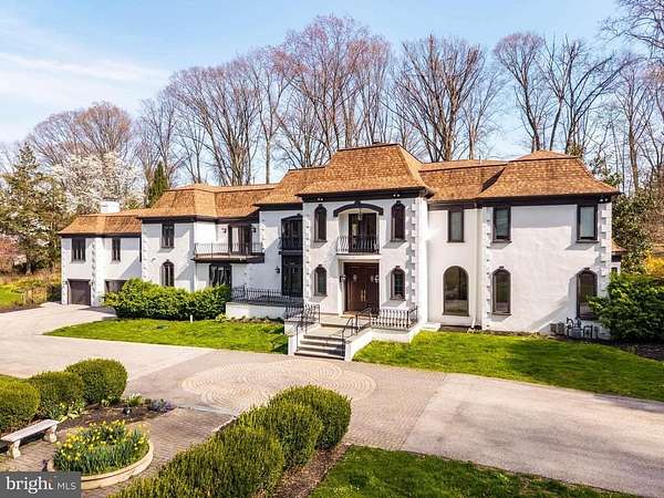 1.6 Acres of Land with Home for Sale in Bryn Mawr, Pennsylvania