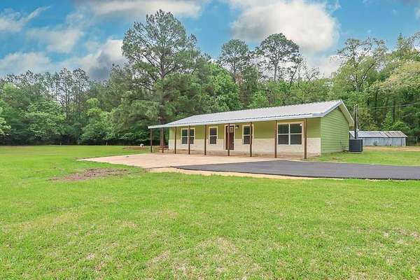 3 Acres of Land with Home for Sale in Huntington, Texas