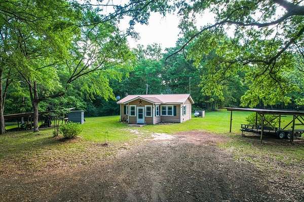 1.9 Acres of Land with Home for Sale in Broaddus, Texas