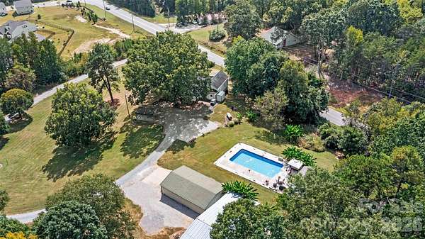 3 Acres of Land with Home for Sale in Maiden, North Carolina