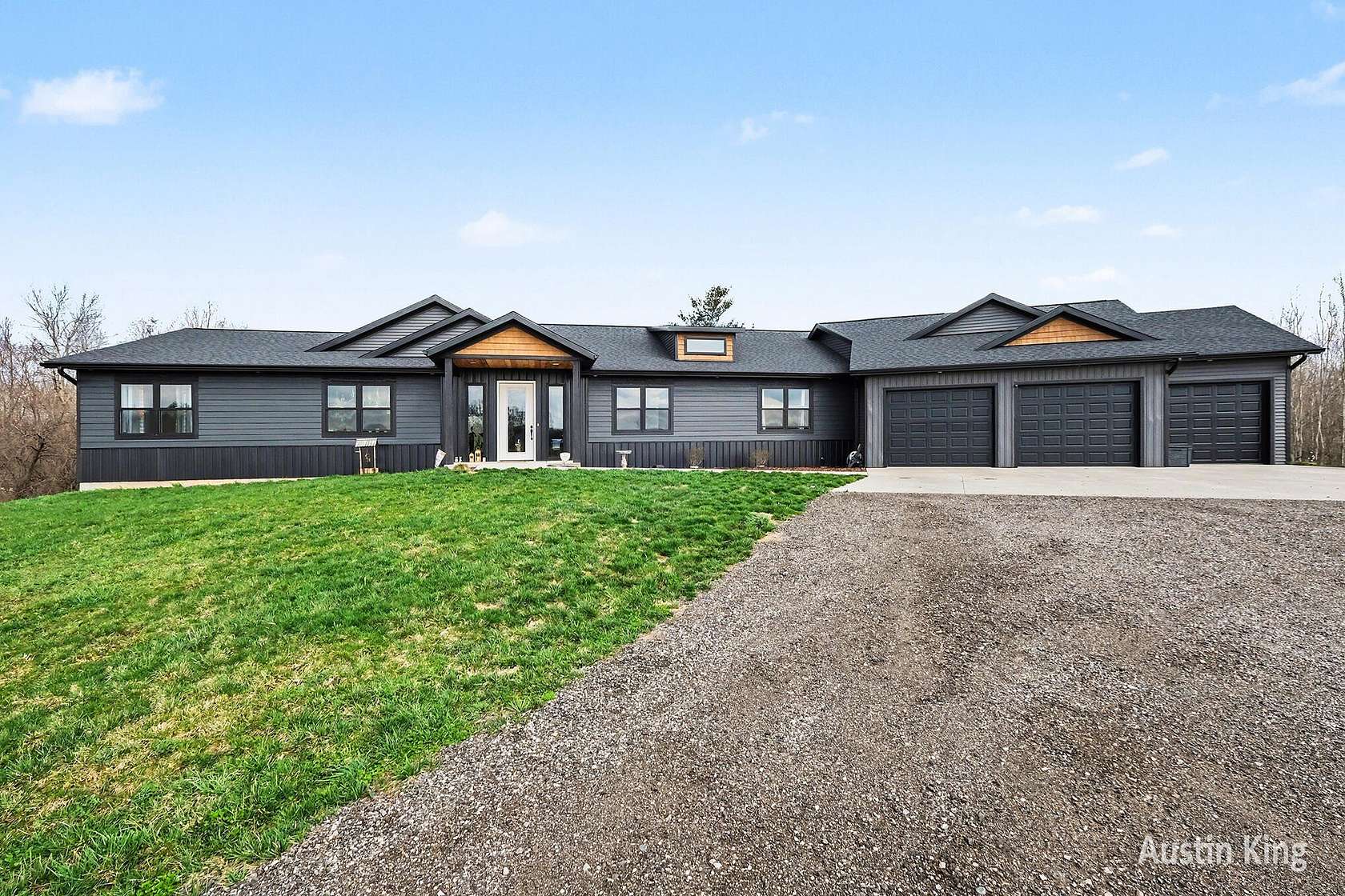 14 Acres of Land with Home for Sale in Sand Lake, Michigan