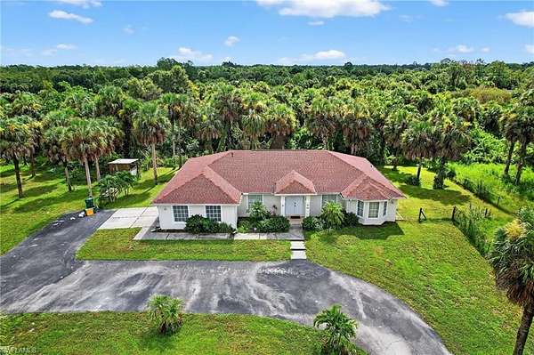 2.73 Acres of Land with Home for Lease in Naples, Florida