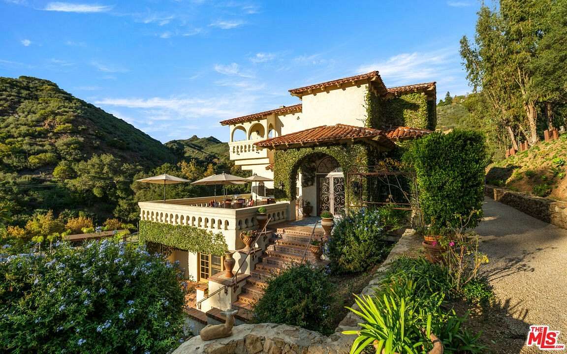 21.7 Acres of Land with Home for Lease in Malibu, California