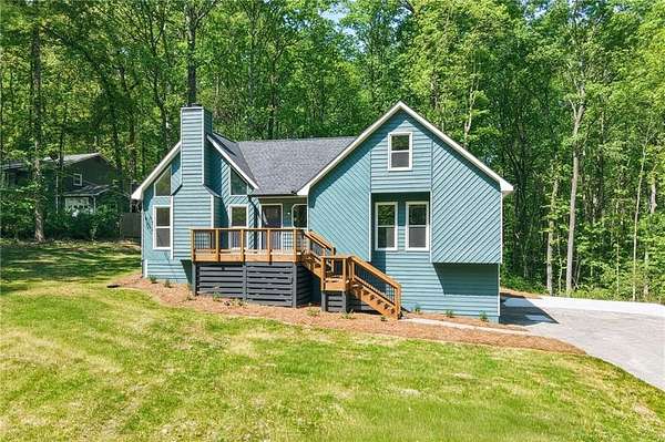 1.79 Acres of Land with Home for Sale in Acworth, Georgia