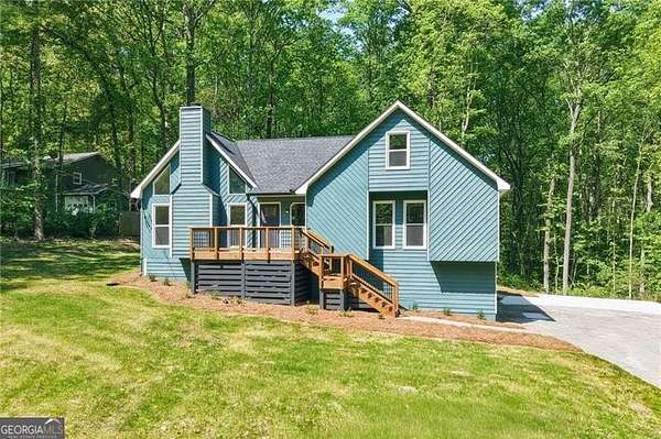 1.79 Acres of Land with Home for Sale in Acworth, Georgia