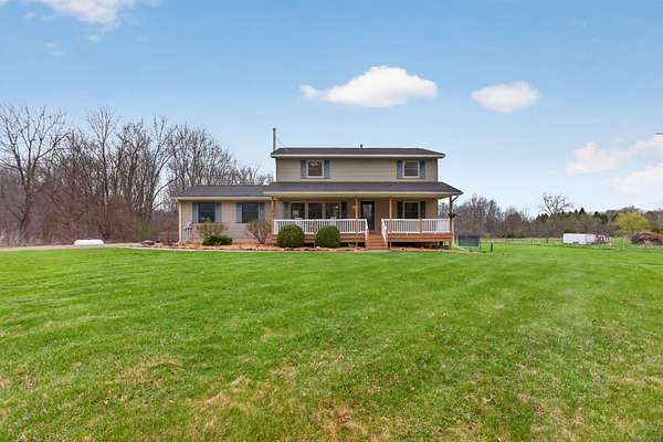 21.6 Acres of Recreational Land with Home for Sale in Concord, Michigan